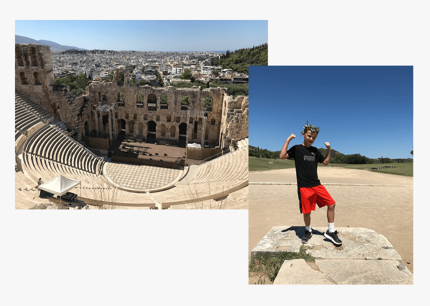 Transparent Architecture People Png - Odeon Of Herodes Atticus, Png Download