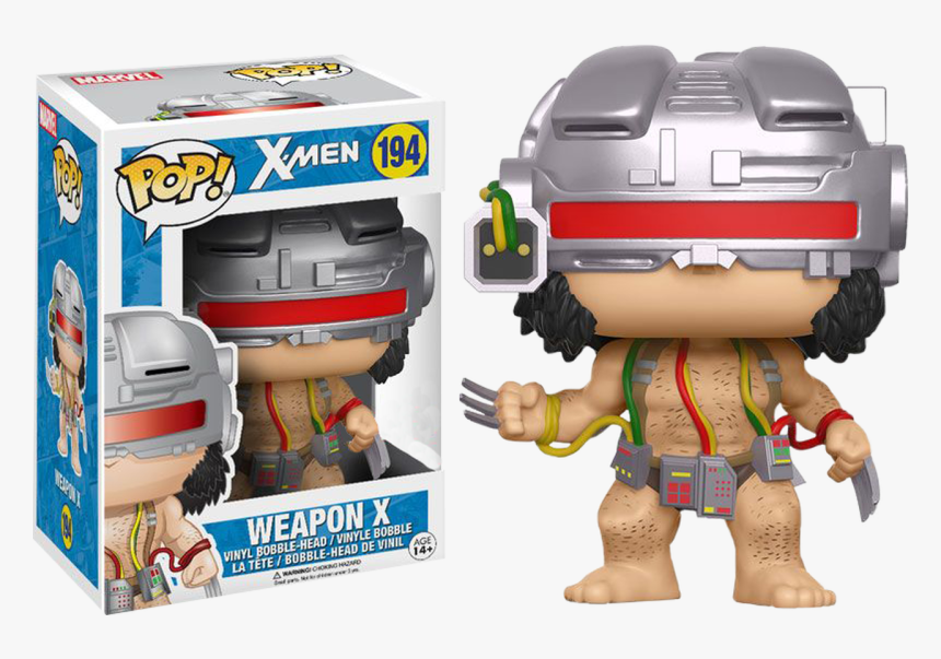 Weapon X Wolverine Us Exclusive Pop Vinyl Figure - Funko Pop Weapon X, HD Png Download