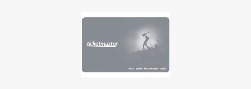 Ticketmaster Gift Card, HD Png Download