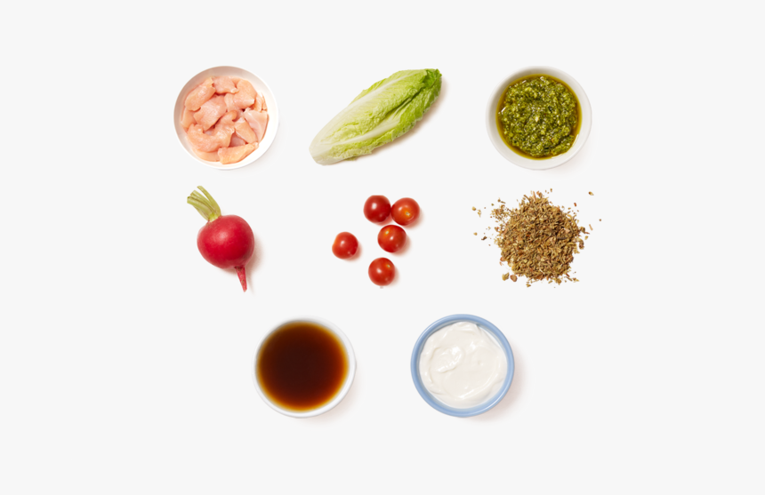 Italian Chicken Salad With Creamy Pesto Dressing - Natural Foods, HD Png Download