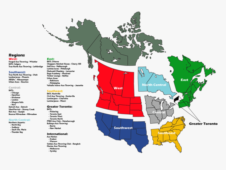 Natf Competitive Regions - Renewable Energy Tracking System In North America, HD Png Download
