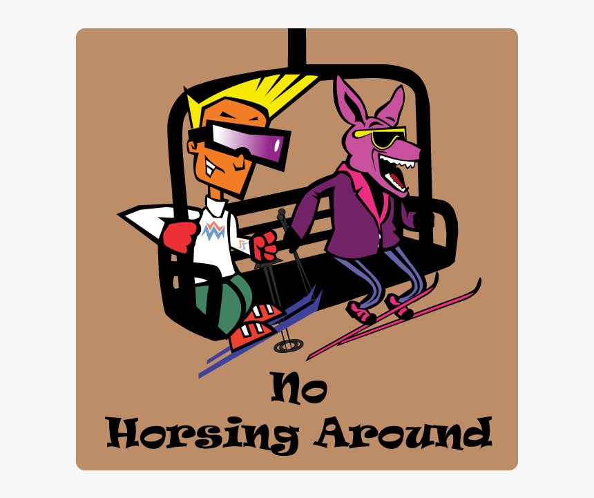 No Horsing Around Sign, HD Png Download