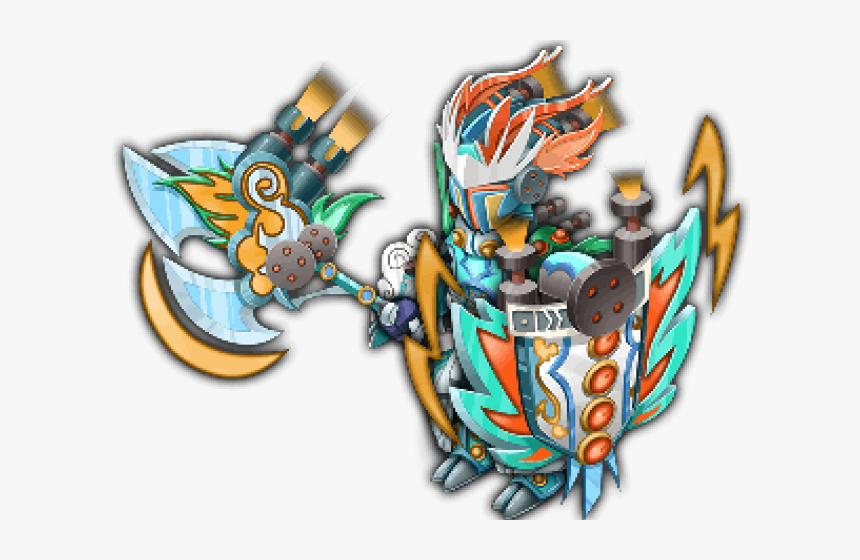 Halberd Clipart Transparent - Knights And Dragons Firestorm Halberd, HD Png Download