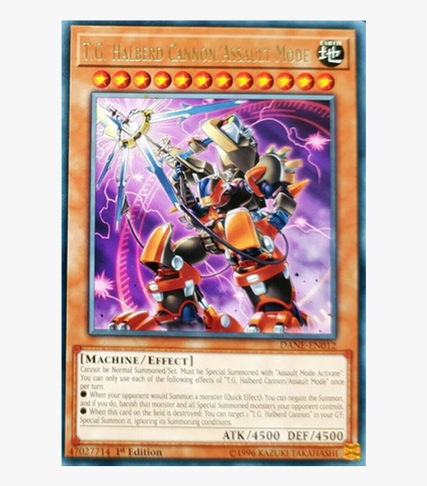 Yugioh Tg Halberd Cannon Assault Mode, HD Png Download