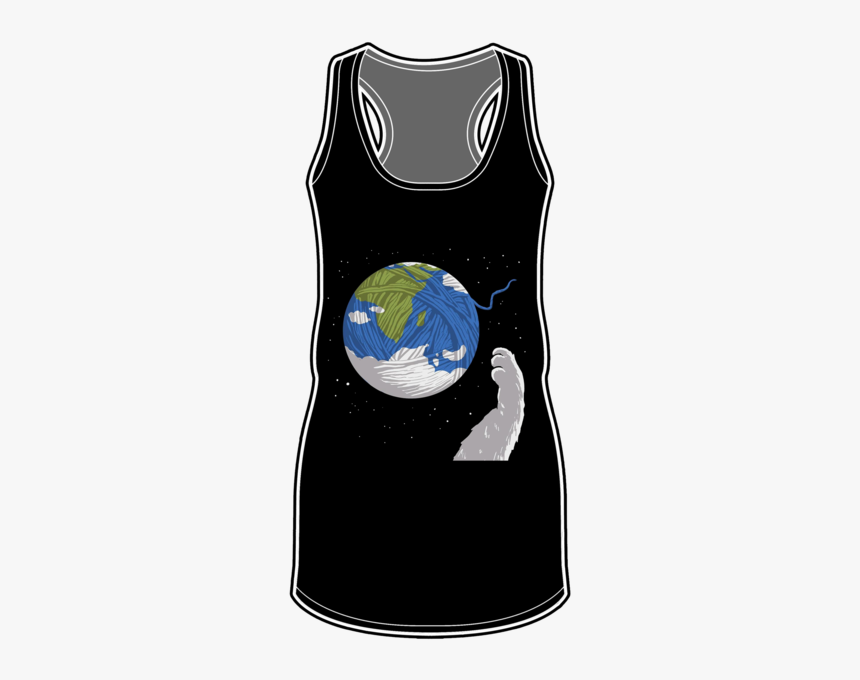 Deus Ex Meowchina Racerback Tank Top - Active Tank, HD Png Download
