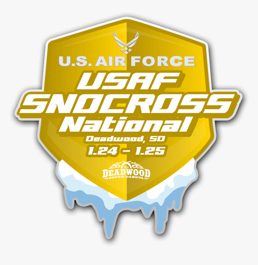 Us Air Force Deadwood Snocross - Emblem, HD Png Download