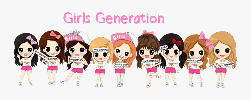 Chibi Girl Png - Cartoon, Transparent Png