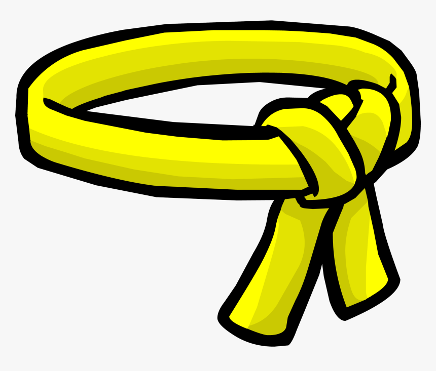 Yellow Belt Clipart, HD Png Download , Transparent Png Image PNGitem