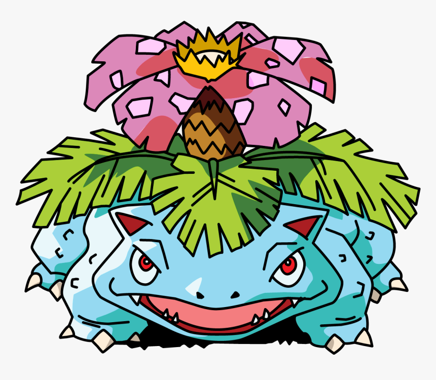 Transparent Venusaur Png - Pokemon Os Anime Bulbasaur, Png Download