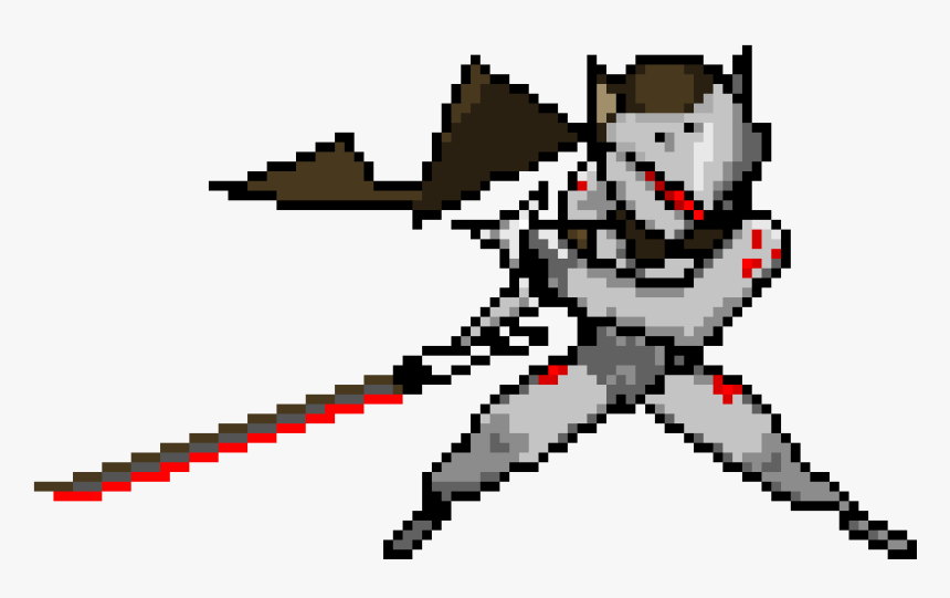 Overwatch Genji Pixel Spray, HD Png Download