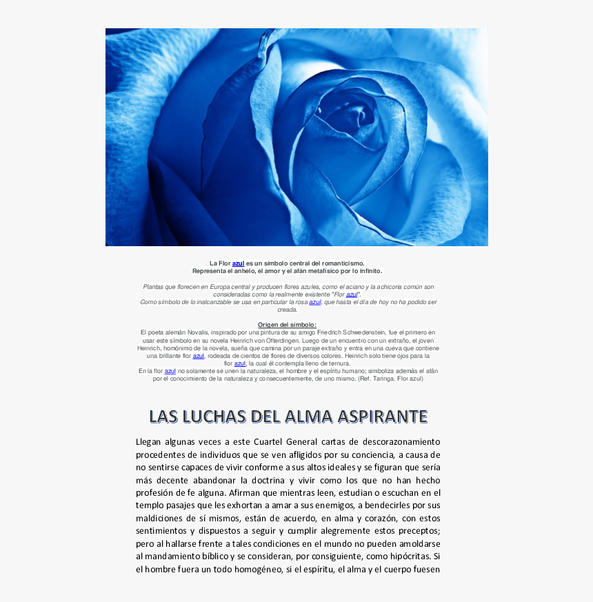 Transparent Flores Azules Png - Blue Rose Cover Photos For Facebook, Png Download