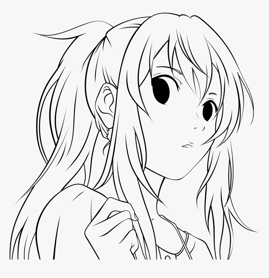 Transparent Kaori Miyazono Png - Line Art, Png Download