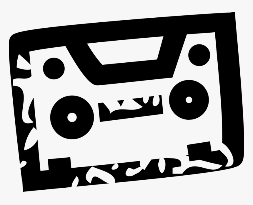 Clip Art Cassette Vector - Cassette, HD Png Download