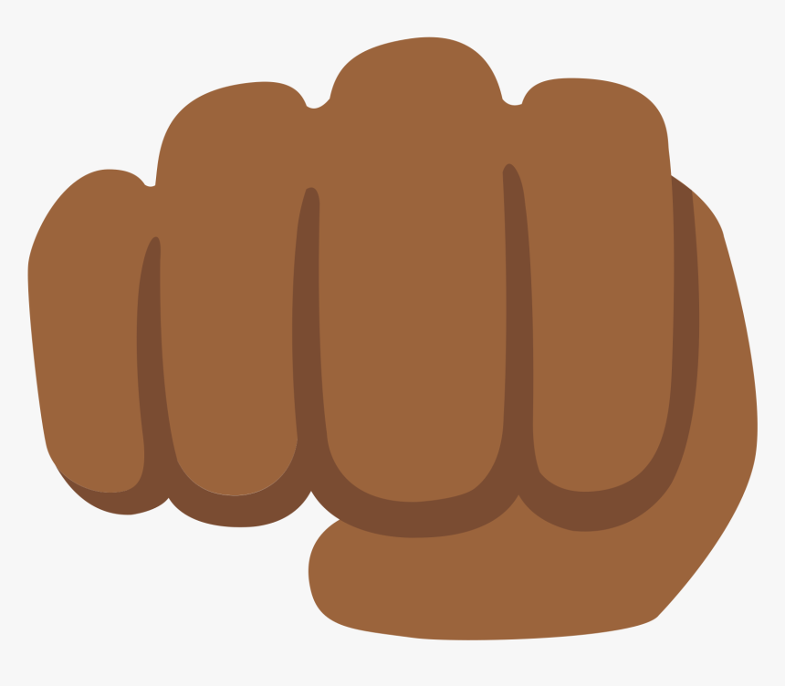 Clip Art Fist Pump Emoji Black Fist Pump Emoji, HD Png Download