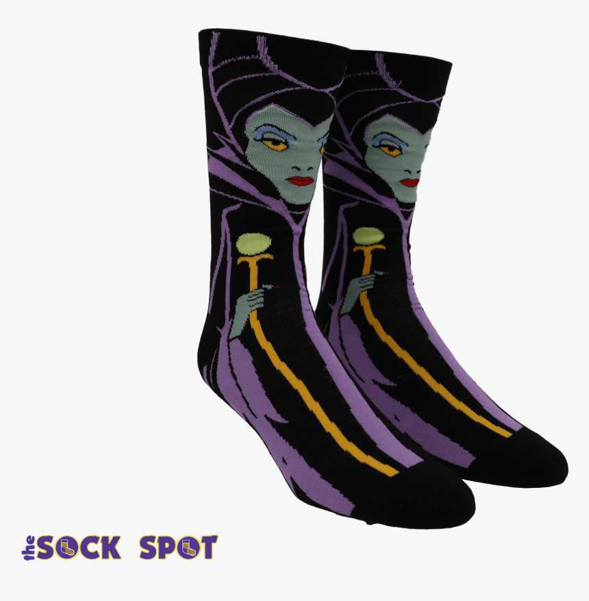 Transparent Maleficent Png - Disney Socks Villain, Png Download