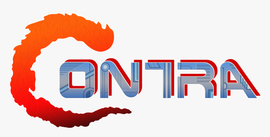 File - Contra - Logo - 1987-1998 - Thealmightyguru - Contra Logo Png, Transparent Png