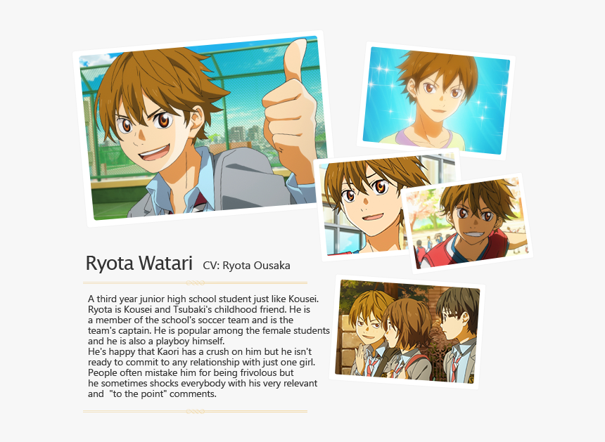 All Character Shigatsu Wa Kimi No Uso, HD Png Download