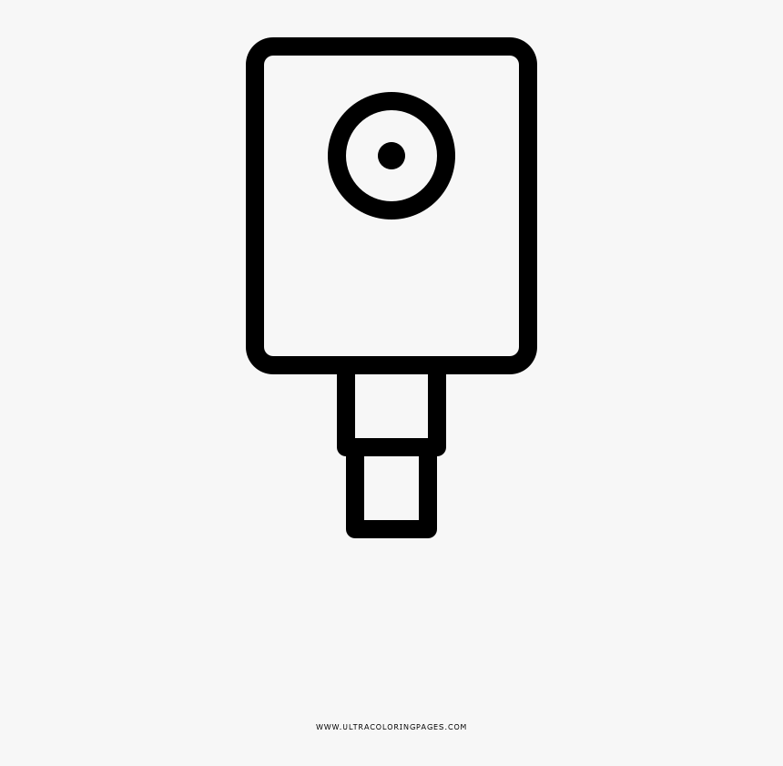 Spray Paint Cap Coloring Page - Circle, HD Png Download