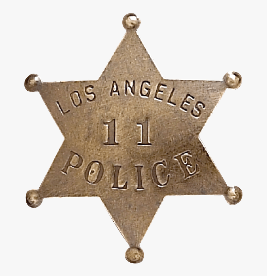 Los Angeles Police Badge - Sheriff Star, HD Png Download