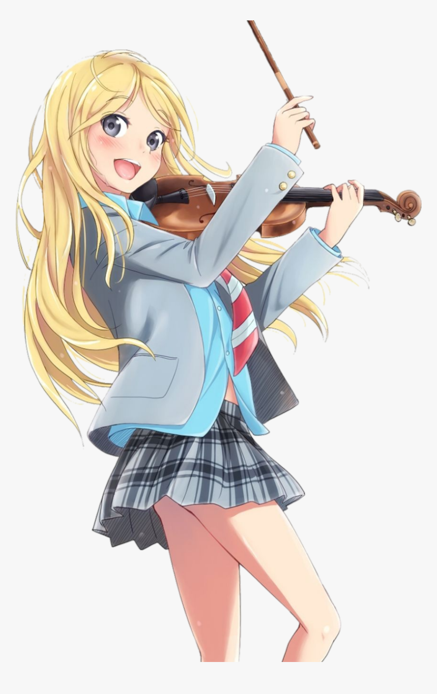 #kaorimiyazono - Shigatsu Wa Kimi No Uso Png, Transparent Png