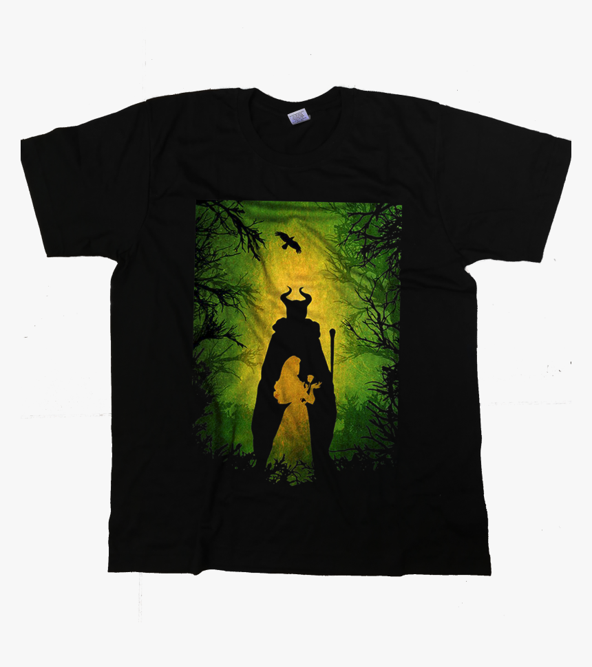 Maleficent And Aurora Silhouette, HD Png Download