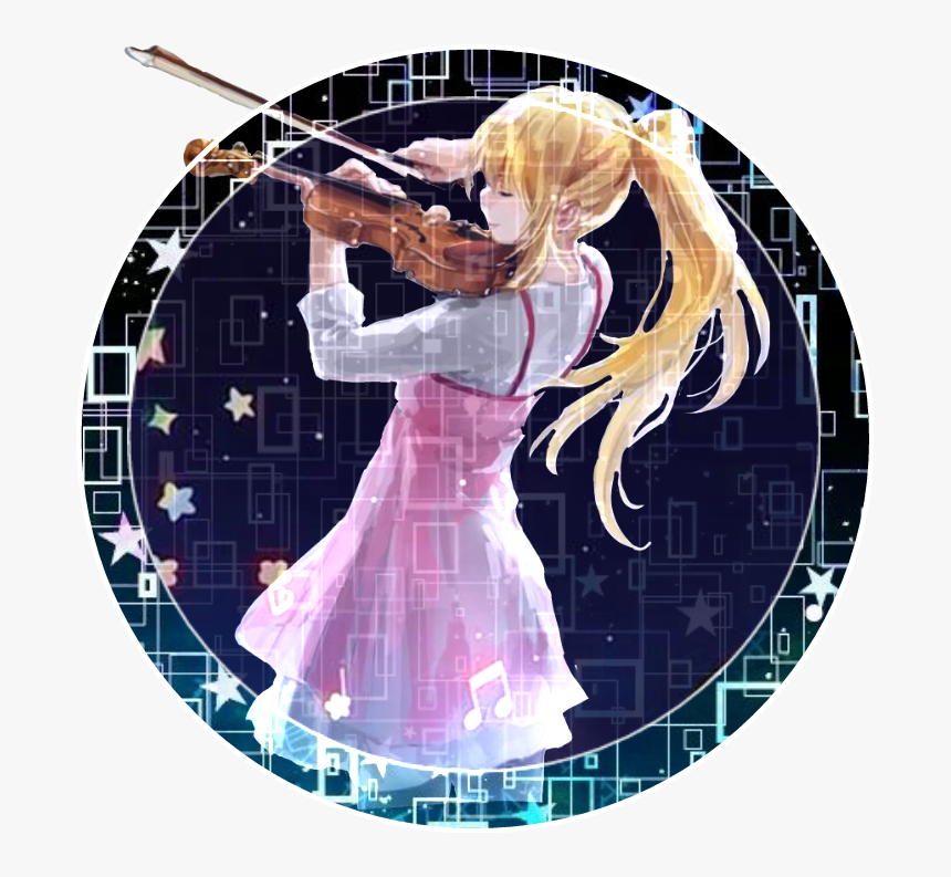 #kaori #anime #kaorimiyazono - Illustration, HD Png Download