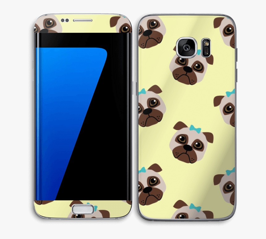 Unhappy Pugs Skin Galaxy S7 Edge - Iphone, HD Png Download