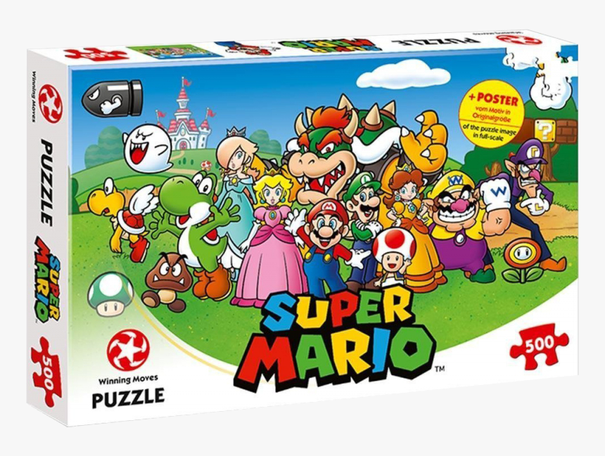 Super Mario Puzzle, HD Png Download