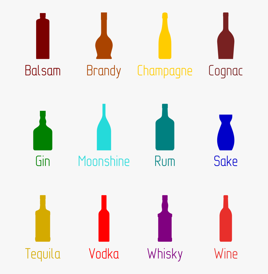 Alcoholic Drink Clipart Rum Fizzy Drinks Clip Art - Alcoholic Drink, HD Png Download