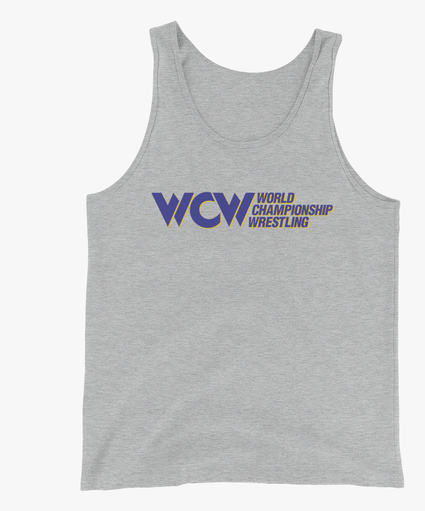 Wcw Classic Logo Unisex Tank Top 
 Class - Mary Poppers Tank Top, HD Png Download