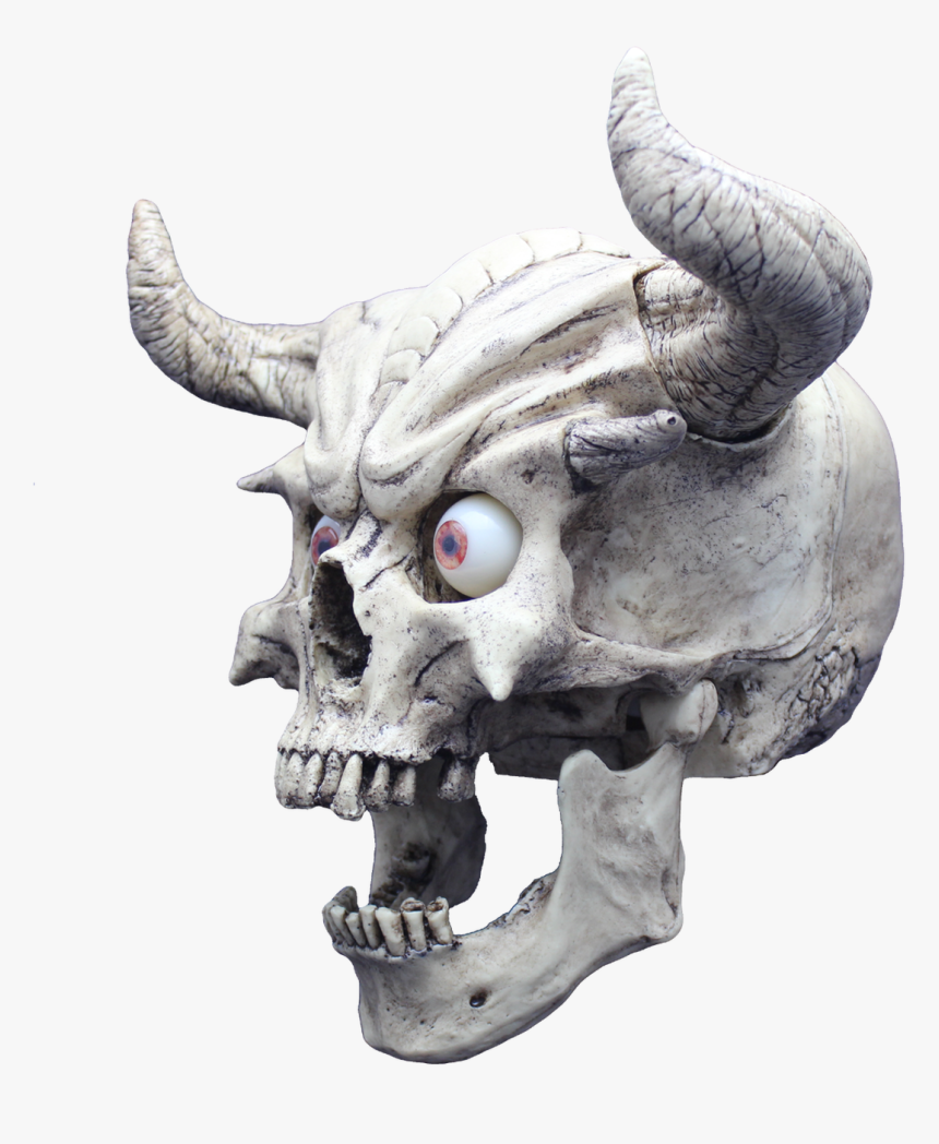 Demon Talking Skull - Skull, HD Png Download