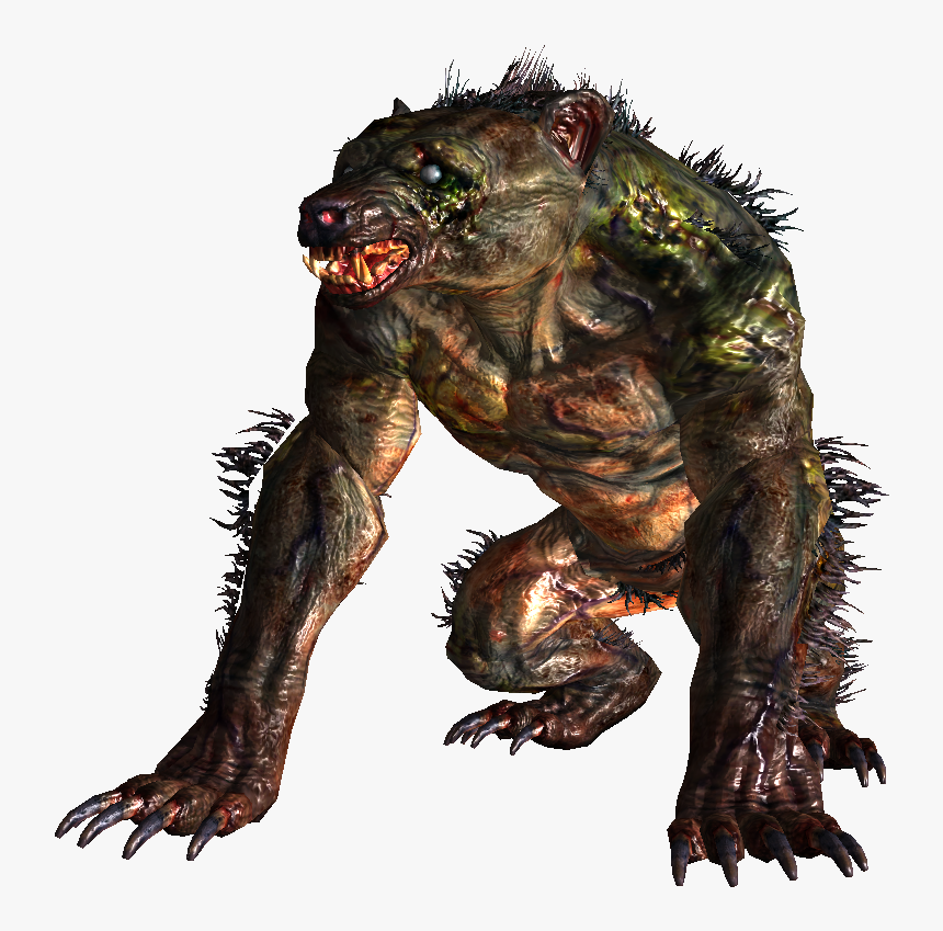 Fallout 3 Yao Guai, HD Png Download