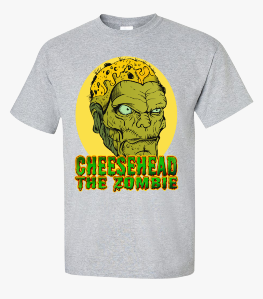 Cheesehead The Zombie - Active Shirt, HD Png Download