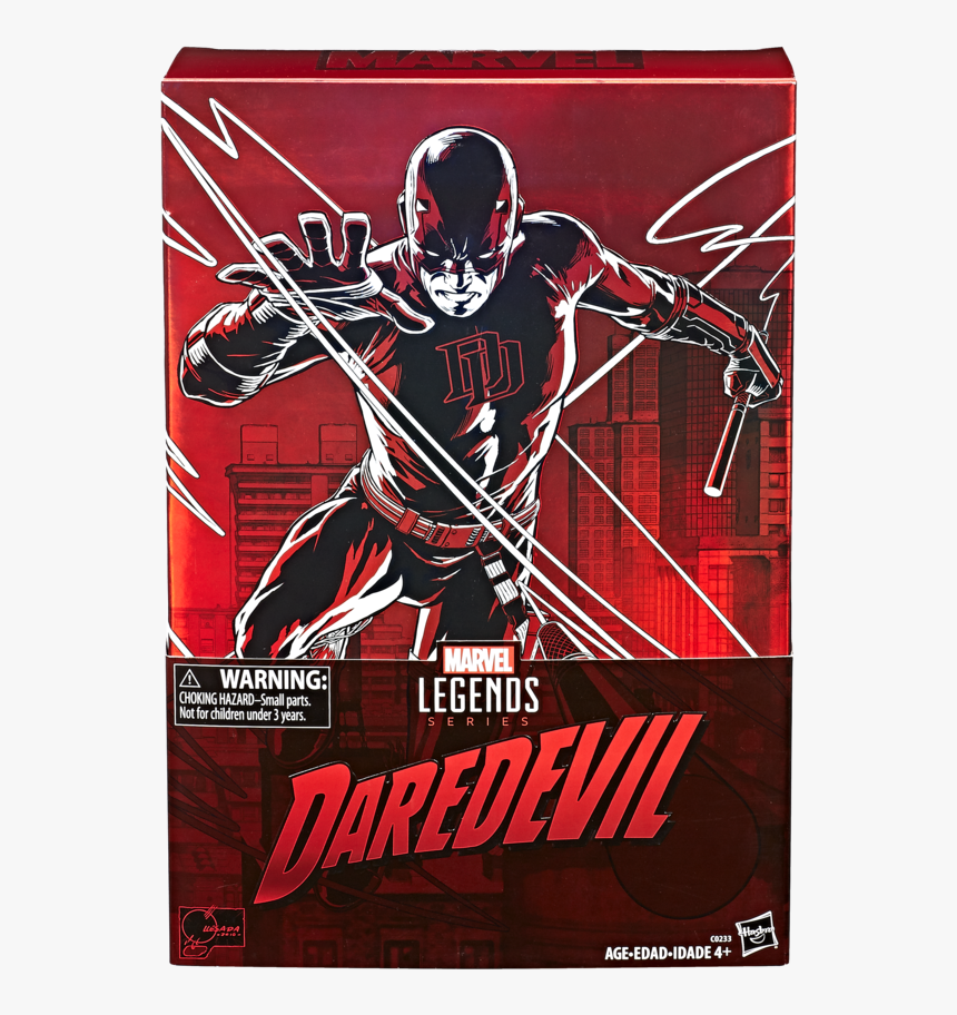 Hasbro Sdcc 2017 Exclusive Marvel Legends 12 Inch Daredevil, HD Png Download