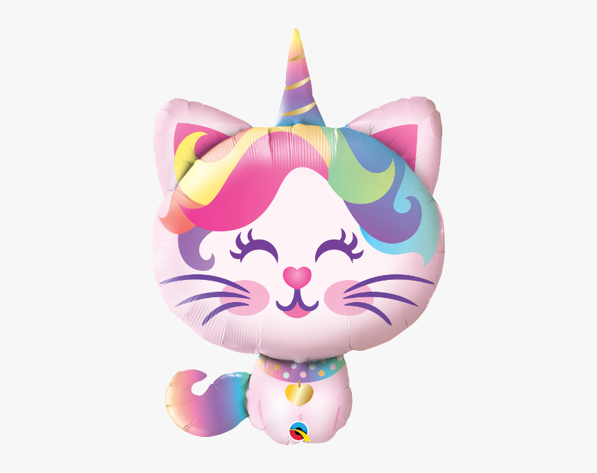 Caticorn Balloon, HD Png Download