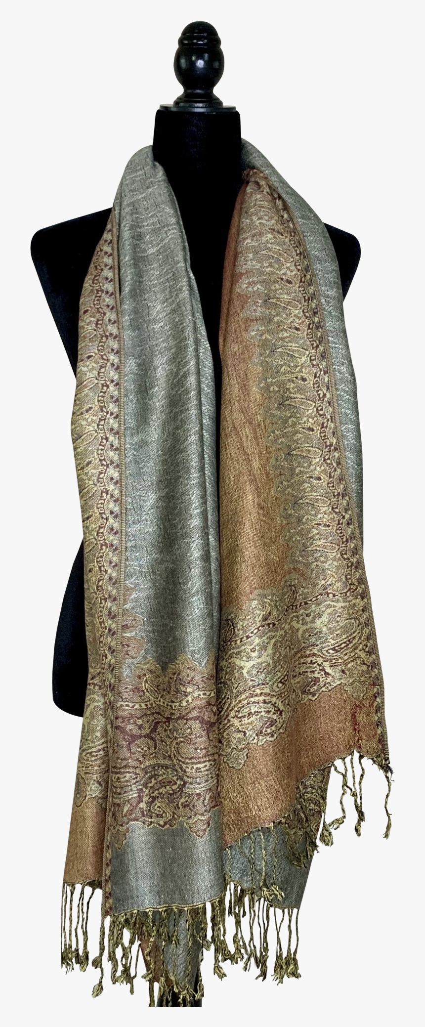 Transparent Paisley Border Png - Stole, Png Download