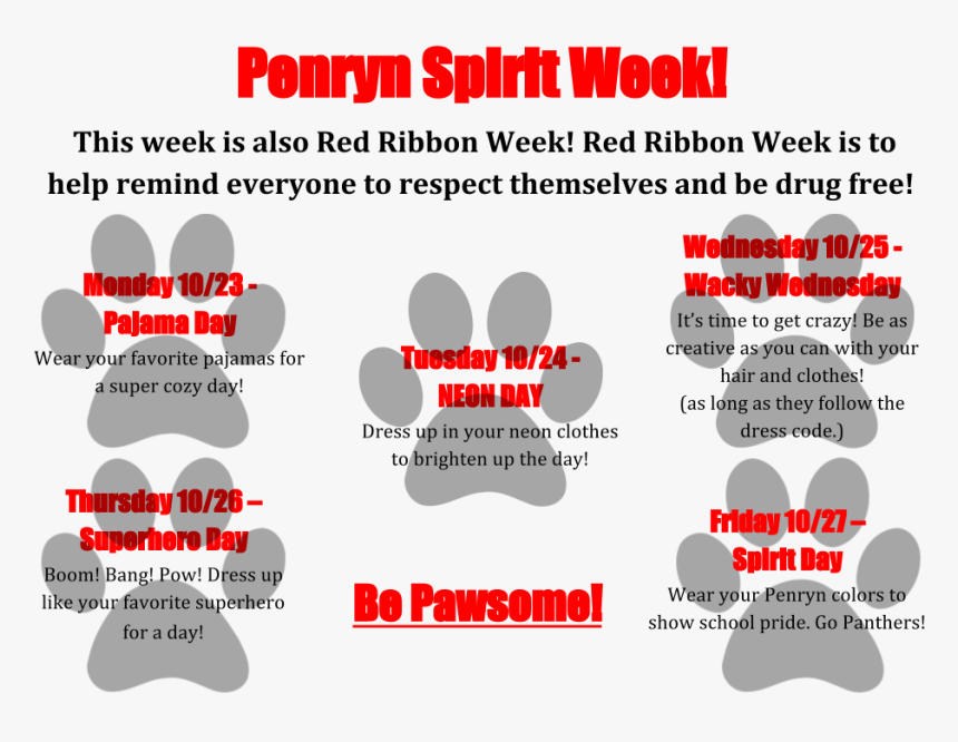 Wacky Hair Red Ribbon Week, HD Png Download