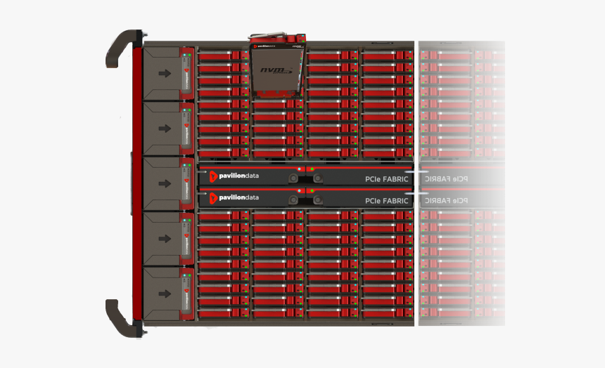 Final System Top8 Drives Ssd Drivepopout Reflections - Electronics, HD Png Download