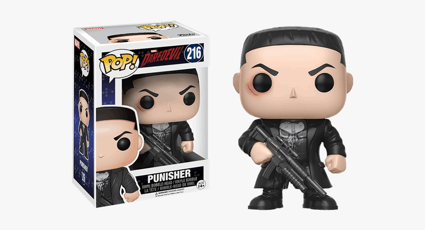 Funko Pop Marvel Punisher, HD Png Download