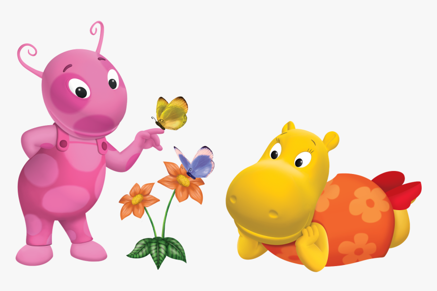 Backyardigans Uniqua And Pablo, HD Png Download