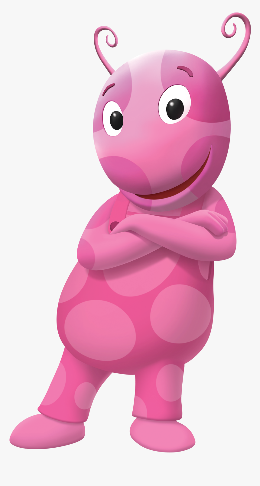 Uniqua Arms Crossed - Uniqua De Los Backyardigans, HD Png Download