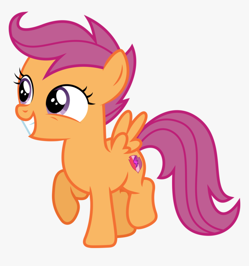 Scootaloo With Cutie Mark, HD Png Download