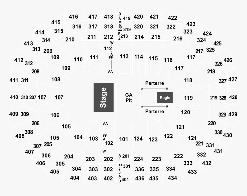 State Farm Arena Seating Chart, HD Png Download