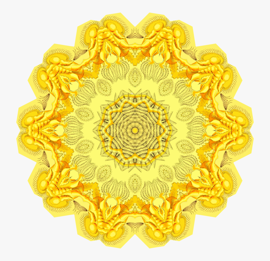 Circle,material,flower - Казахский Голубые Орнамент, HD Png Download