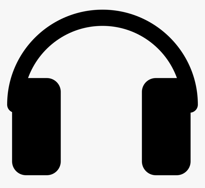 Наушники Силуэт, HD Png Download