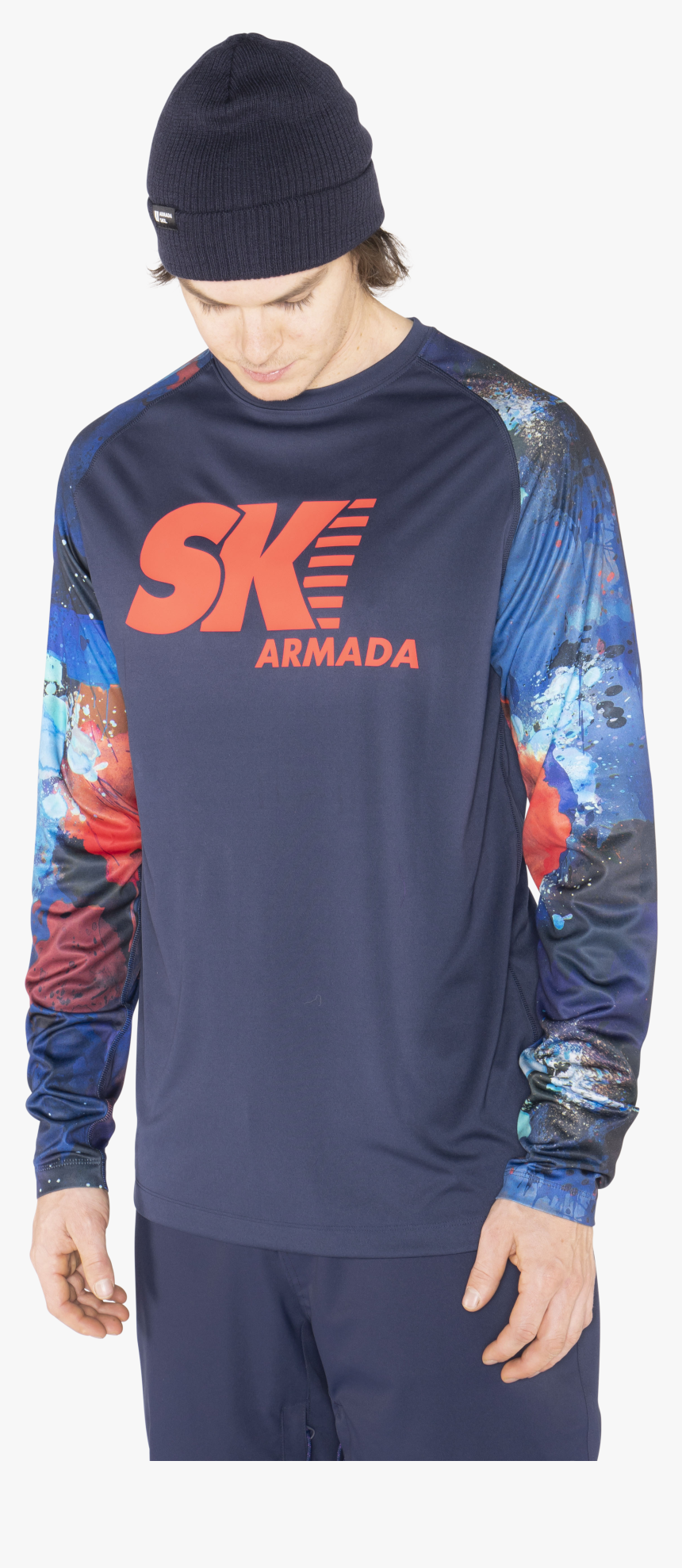 Long-sleeved T-shirt, HD Png Download