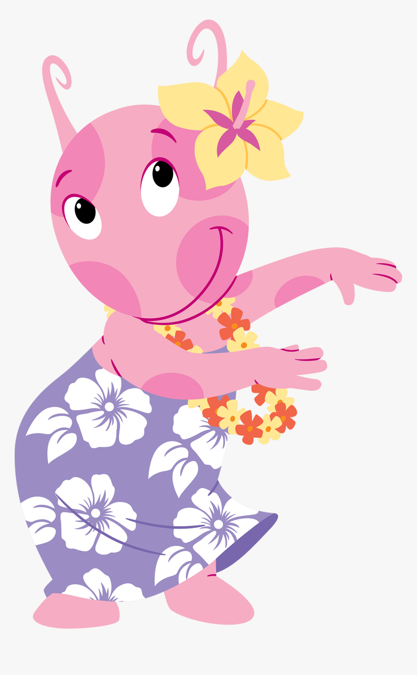 Uniqua Hawaian Dress - Move To The Music Backyardigans, HD Png Download