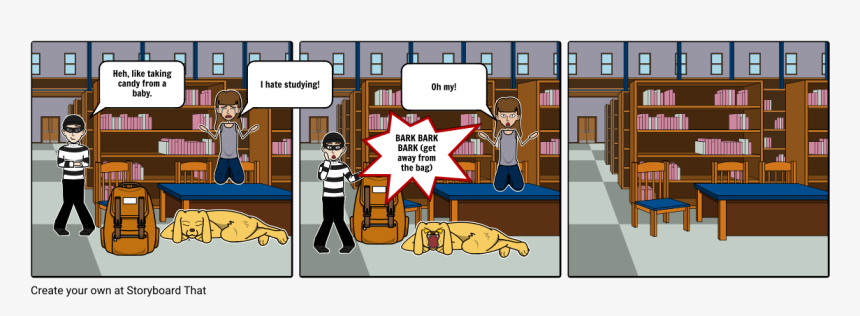 Library Scene In Storyboarding, HD Png Download
