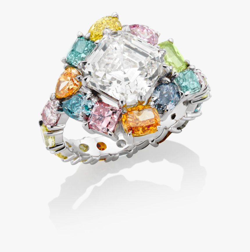 Transparent Rainbow Star Png - Crystal, Png Download