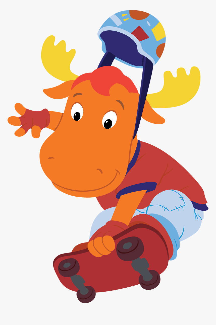 Transparent Skateboarder Clipart - Backyardigans Tyrone Go, HD Png Download
